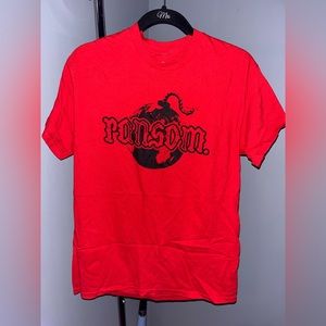 Men’s RANSOM red shirt size M